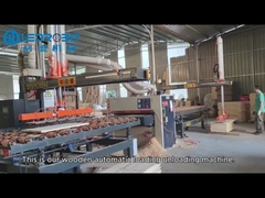 PLC dikendalikan loading dan unloading mesin otomatis kayu loading dan unloading mesin