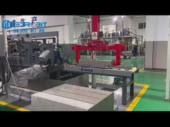 Mesin Palletizer Curbstone Otomatis Untuk Curbstone Jalur Produksi Otomatis Hemat Biaya Curbstone