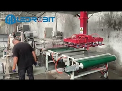 Mesin Bongkar Muat Slab Bata Otomatis Multi dengan Paletisasi Lapisan Penuh
