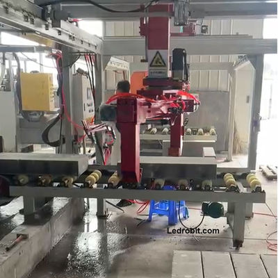 Otomatis Cnc Loading dan Unloading 3000kg Kapasitas LCD Display Palletizer Otomatis