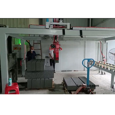 PLC Sistem Pengisian dan Pengungkapan Otomatis Palletizer Otomatis Clamp End Gripper yang dapat disesuaikan