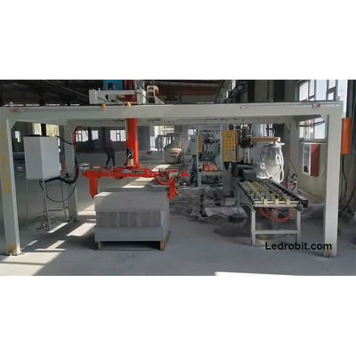 Layar LCD Mesin Pemuatan dan Pengungkapan Otomatis Palletizer Otomatis
