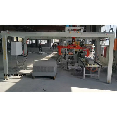 PLC Control Loading Unloading Machine Clamp End Gripper Palletizing otomatis