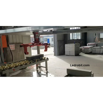 Kustomisasi Klem Pengisian dan Pengungkapan Peralatan Slabs Palletizing machine Servo Controlled