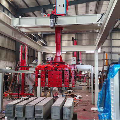 Robot Palletizing Industri yang Dikendalikan PLC Palletizer Seluler Untuk Menghemat Tenaga Kerja