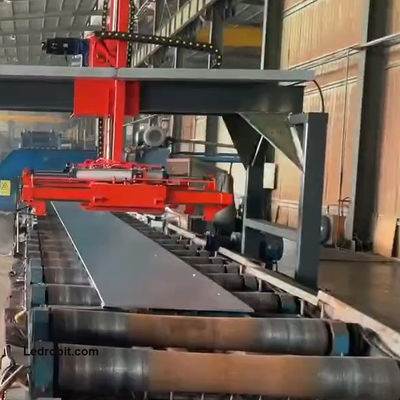 Automatic Aluminium Plate Loading Unloader dengan Servo Motor dan LCD Display