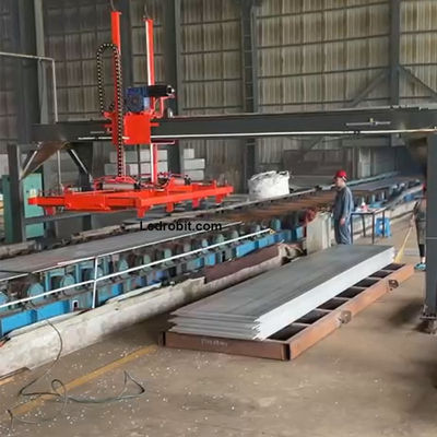Palletizer Robotic Arm Kontrol Independen Mesin Lapisan Palet Robotik
