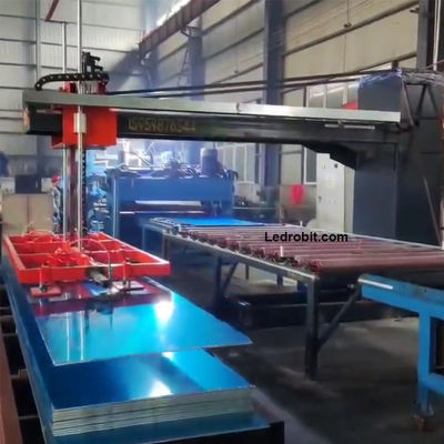 Palletizer Mesin Botol Membuat Mesin Palet Industri Truk Untuk Batu kapur Loading Pengungkapan