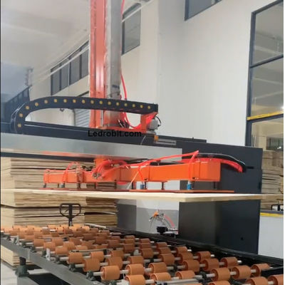 Automated CNC Loading Unloading Papan Kayu Cnc Loading dan Unloading