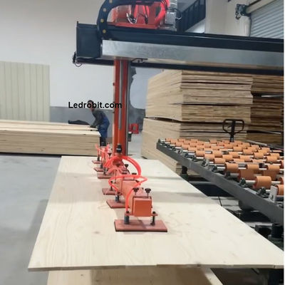 Multi Fungsi Loader Kayu Desktop Otomatis Produksi Line Disesuaikan
