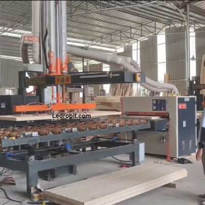 Otomatis CNC Loading Unloading Peralatan Board Unloading Mesin Dengan tombol darurat berhenti