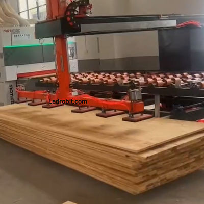 PLC dikendalikan loading dan unloading mesin Custom kayu loading dan unloading mesin