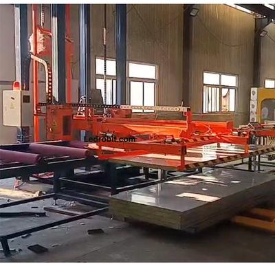 Layar sentuh Kaca Magnesium Loading And Unloading System Conveyor 300 - 3000KG