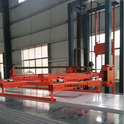 Kapasitas yang dapat disesuaikan Mesin Cnc Glass Magnesium Board Loading and Unloading