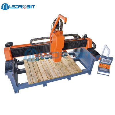 Mesin Polishing Visi CNC Presisi Tinggi Dengan Posisi Otomatis Berbasis Visi Dan Drive Y-Axis Ganda Untuk Pabrik Batu 3200 X 1500 mm