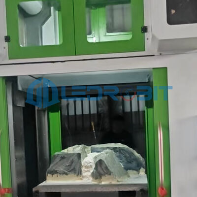 Mesin Pemotong Gergaji Kawat Berlian PLC Cerdas 10-220Π Rentang Tegangan Memastikan Stabilitas dalam Pemotongan Batu Berharga